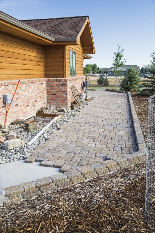 Interlocking Paver Walkway